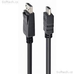 GEMBIRD Kabel DisplayPort na HDMI, M, M, 1,8m