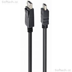 GEMBIRD CABLEXPERT Kabel DisplayPort na HDMI, M, M