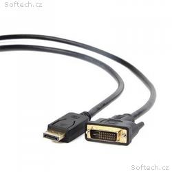 GEMBIRD Kabel DisplayPort na DVI, M, M, 1,8m