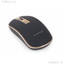 Gembird Myš MUSW-4B-06, bezdrátová, USB nano recei
