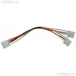 Napájecí kabel 5.25" -> 2x5.25"
