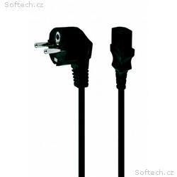GEMBIRD Kabel síťový 1,8m napájecí, Euro, IEC C13
