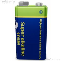 Gembird alkalická baterie 9V 6LR61, blistr