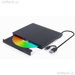 GEMBIRD External DVD-RW DVD-USB-03 black