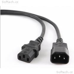 GEMBIRD Kabel síťový 1,8 m napájecí (C13 to C14), 