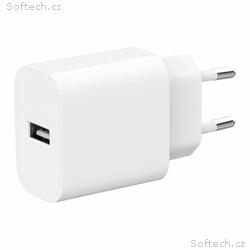 Gembird Nabíječka USB-A 2,4A, bílá