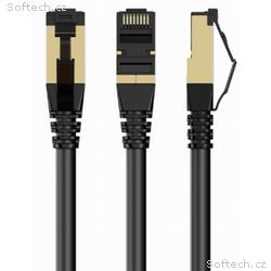 GEMBIRD PP8-LSZHCU-BK-0.5M – S, FTP Cat. 8 patch k
