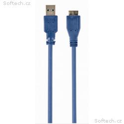 GEMBIRD USB 3.0 AM na Micro BM kabel, délka 3 metr