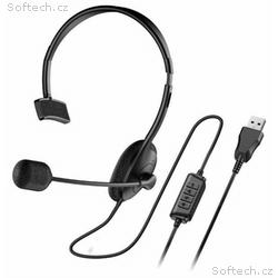 Genius HS-100U Headset, náhlavní, na jedno ucho, d