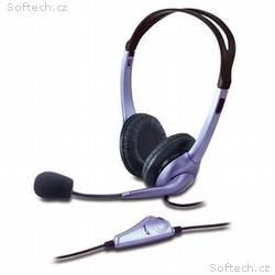 Genius HS-04S Headset, drátový, náhlavní, mikrofon