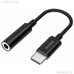 Genius ACC-C100, Redukce, USB-C zástrčka, 3,5mm ja