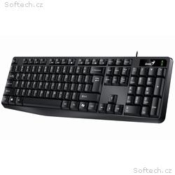 Genius KB-117, Klávesnice, drátová, USB, CZ+SK lay