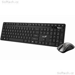 Genius KM-8216S Set klávesnice a myši, bezdrátový,