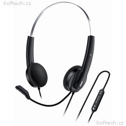 Genius HS-220U AI, Headset, náhlavní, drátový, s m