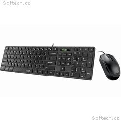 Genius SlimStar C126 Set klávesnice a myši, drátov