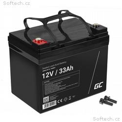 Green Cell AGM VRLA 12V 33Ah maintenance-free batt