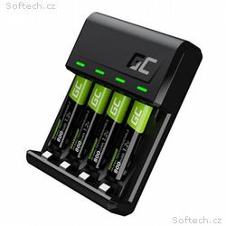Green Cell GC VitalCharger set a 4x dobíjecí bater