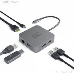 Green Cell HUB USB-C HDMI - 7 ports for MacBook Pr