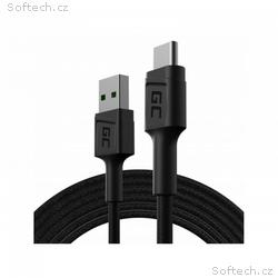 Green Cell Cable GC PowerStream USB-A - USB-C 200c
