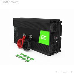 Green Cell Power Inverter 12V to 230V 1500W, 3000W