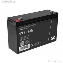 Green Cell AGM VRLA 6V 12Ah maintenance-free batte
