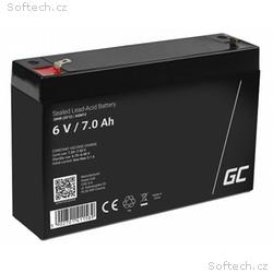 Green Cell AGM VRLA 6V 7Ah maintenance-free batter
