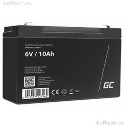 Green Cell AGM VRLA 6V 10Ah maintenance-free batte