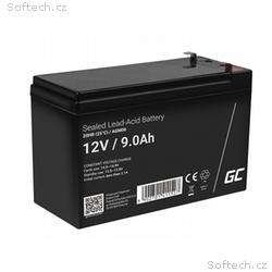 Green Cell AGM VRLA 12V 9Ah maintenance-free batte