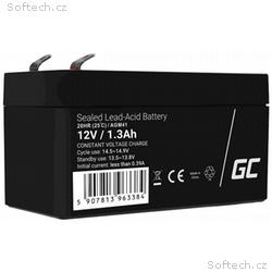 Green Cell AGM VRLA 12V 1.3Ah maintenance-free bat
