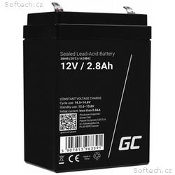 Green Cell AGM VRLA 12V 2.8Ah maintenance-free bat