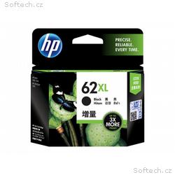 HP Ink Cartridge 62XL, Black, 600 stran