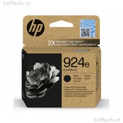 HP Ink Cartridge 924e EvoMore, Black, 1000 stran