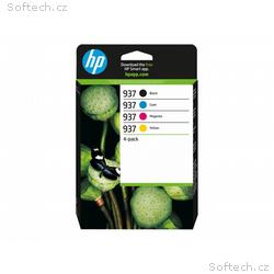 HP Ink Cartridge 937, Black, Tricolor, 1450, 800 s