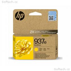 HP Ink Cartridge 937e EvoMore, Yellow, 1650 stran