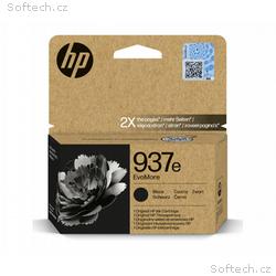 HP Ink Cartridge 937e EvoMore, Black, 2500 stran