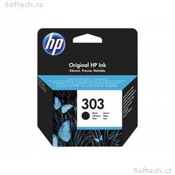 HP Ink Cartridge 303, Black, 200 stran