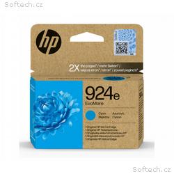 HP Ink Cartridge 924e EvoMore, Cyan, 800 stran