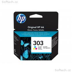 HP Ink Cartridge 303, Tri-Color, 165 stran