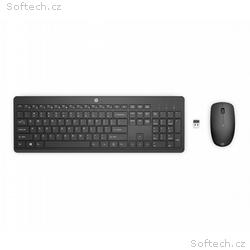 HP 235 WL Mouse and KB Combo #BCM - Bezdrátová klá