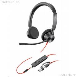 HP Poly BW 3325 USB-C HS +3.5mmP +USB-C, A