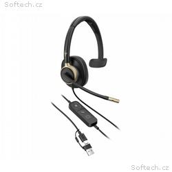HP Poly Mission 815 náhlavní souprava Mono USB-C +