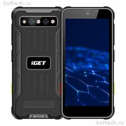 iGET T mini Black - odolný 4", 1080x540, Octa-core