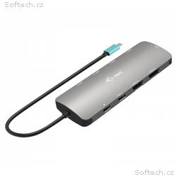 I-tec USB-C Metal Nano 2x HDMI Docking Station, PD