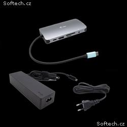 I-tec USB-C Metal Nano Dock HDMI, VGA with LAN + P