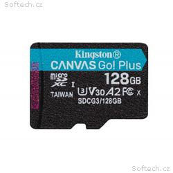 KINGSTON 128GB microSDXC Canvas Go Plus Gen4 200MB