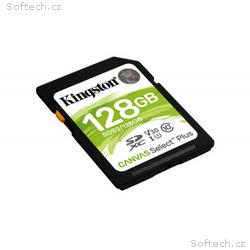 KINGSTON 128GB SDXC CANVAS Plus Class10 UHS-I 150M