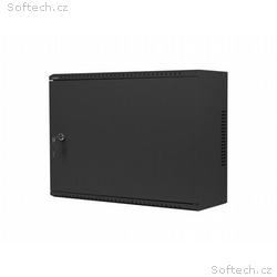 LANBERG Nástěnná jednodílná skříň 19", 4U+3U, 540x
