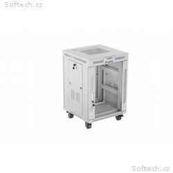 LANBERG Volně stojící skříň 19" 15U, 600x600 LCD s
