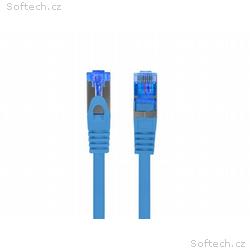 LANBERG Patch kabel cat6A FTP LSZH CCA 10m modrý F