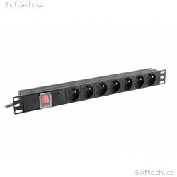 LANBERG NAPÁJECÍ DISTRIBUČNÍ JEDNOTKA (PDU) 19" 1U